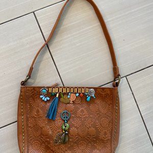 Vegan Leather Vintage Bag